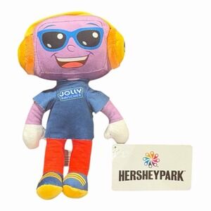 Hershey Park NEW Jolly Rancher Plush Doll 7.5" NWT Roller Coaster Amusement Park